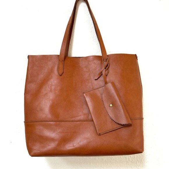 J. Crew Brown Leather Tote - Picture 8 of 8